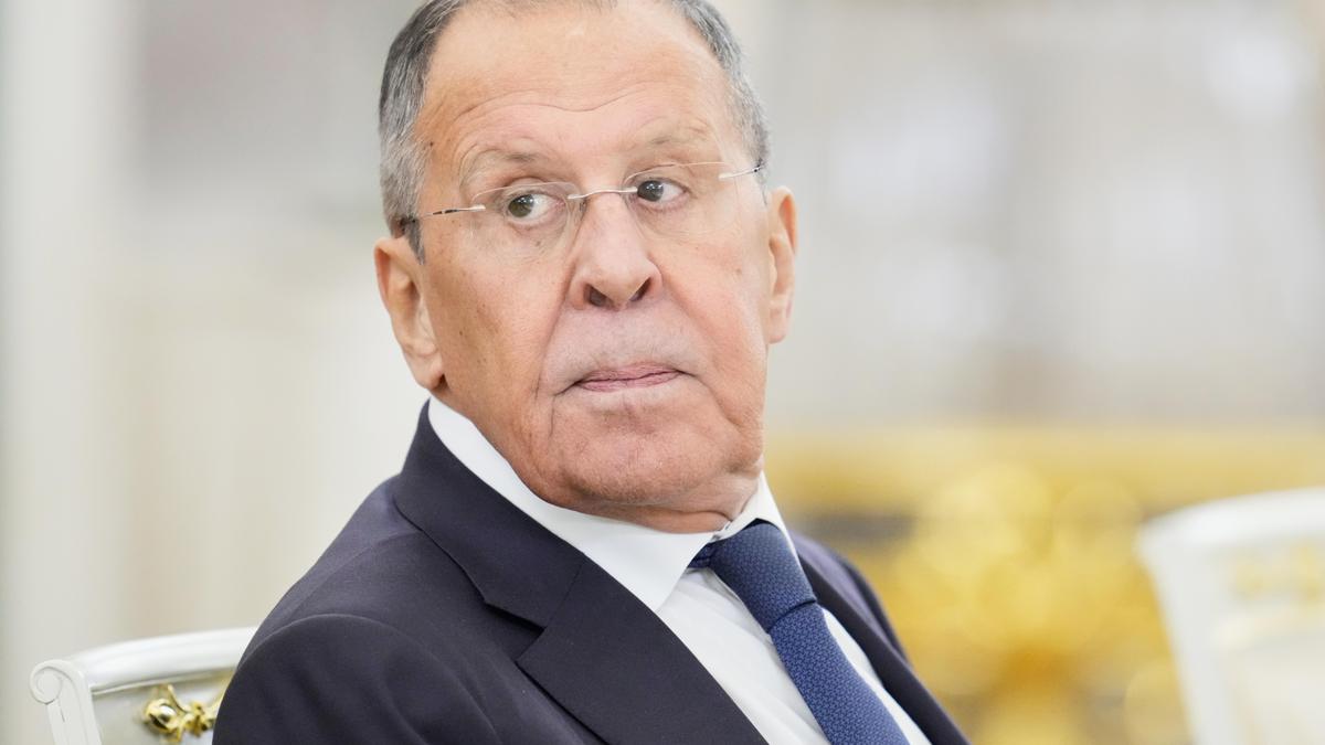 Russian Foreign Minister Sergey Lavrov.